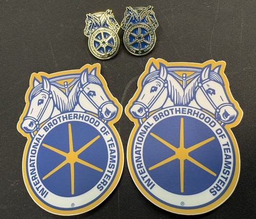 Teamsters pins vinyl decals - vinyl,