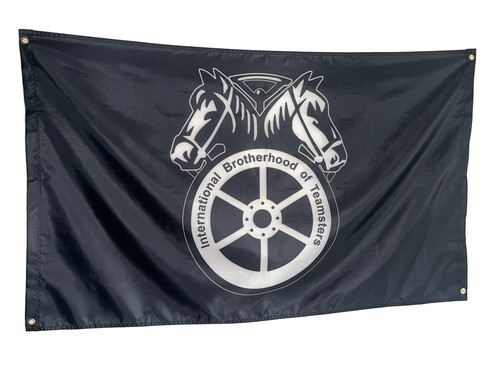 Teamsters flag 50x35 inches - flag.,
