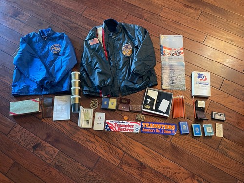 Lot teamsters jackets cards - teamsters,